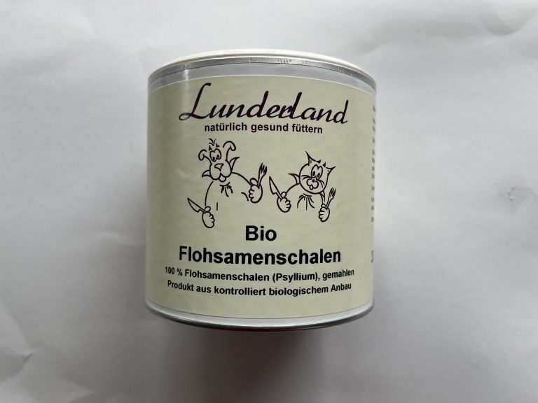 Lunderland Bio Flohsamenschalen